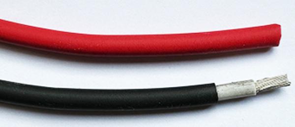 Solarkabel schwarz, 6,0 mm², Meterware