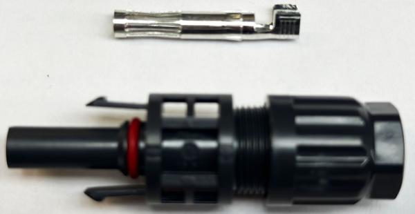 Solarbuchse (female metal part) für 4 - 6 mm²-Kabel